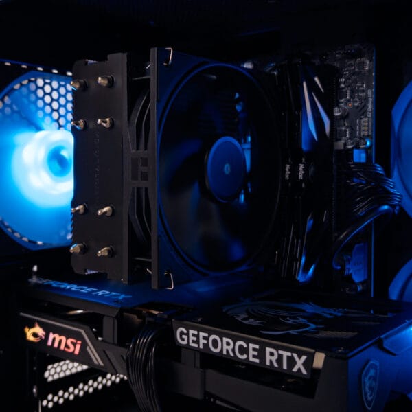 (P927) Stacionarus žaidimų-darbo kompiuteris Intel Core I5-12400F H610M 16GB DDR4 1TB NVMe SSD RTX 5060 8GB - Image 4