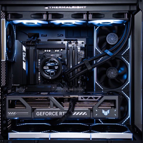 (P935) Stacionarus žaidimų-darbo kompiuteris Ryzen 7 9800X3D X870 WiFi 32GB DDR5 2TB NVMe SSD RTX 5080 16GB - Image 2