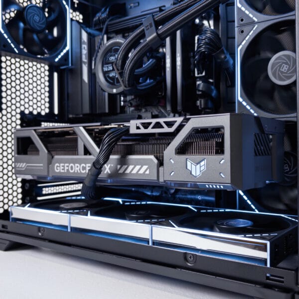 (P935) Stacionarus žaidimų-darbo kompiuteris Ryzen 7 9800X3D X870 WiFi 32GB DDR5 2TB NVMe SSD RTX 5080 16GB - Image 5