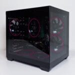 (P986) Stacionarus žaidimų-darbo kompiuteris Ryzen 5 5600 A520M WiFi 16GB DDR4 1TB NVME RX 9060 XT 8GB