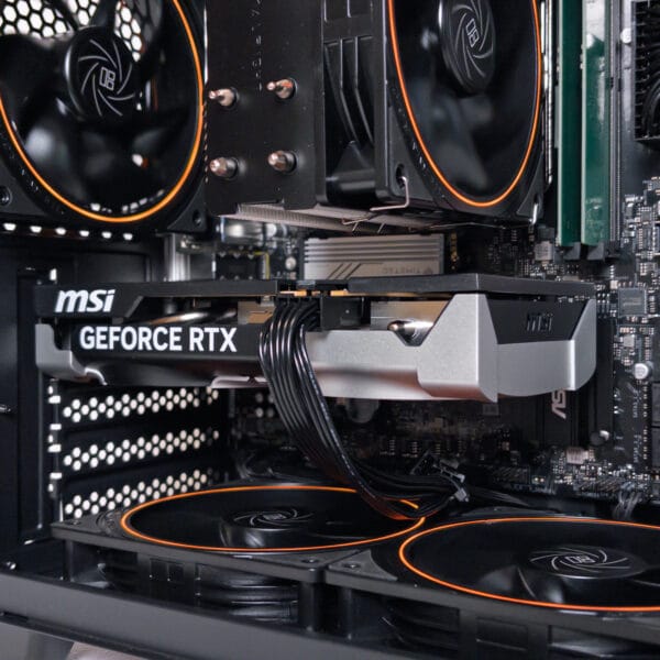 (P925) Stacionarus žaidimų-darbo kompiuteris Ryzen 5 7500F A620M WIFI 16GB DDR5 1TB NVMe SSD RTX 5060 8GB - Image 3