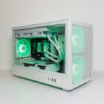 (P956) Stacionarus žaidimų-darbo kompiuteris Ryzen 7 5700X B550M 32GB DDR4 1TB NVMe SSD RX 9060 XT 16GB