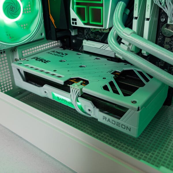 (P956) Stacionarus žaidimų-darbo kompiuteris Ryzen 7 5700X B550M 32GB DDR4 1TB NVMe SSD RX 9060 XT 16GB - Image 3