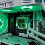 (P956) Stacionarus žaidimų-darbo kompiuteris Ryzen 7 5700X B550M 32GB DDR4 1TB NVMe SSD RX 9060 XT 16GB - Image 4