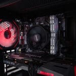 (P932) Stacionarus žaidimų-darbo kompiuteris Ryzen 5 5500 A520M 16GB DDR4 500GB SSD RTX 3060 Ti 8GB - Image 4