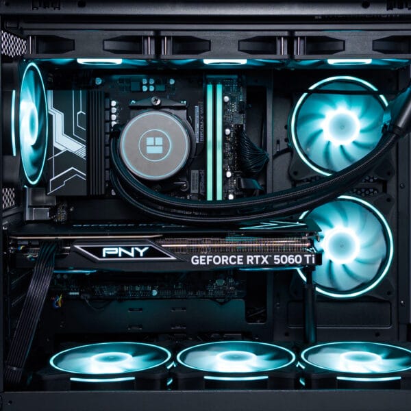 (P962) Stacionarus žaidimų-darbo kompiuteris Ryzen 7 7800X3D B850M WIFI 32GB DDR5 1TB NVMe SSD RTX 5060 Ti 16GB - Image 2