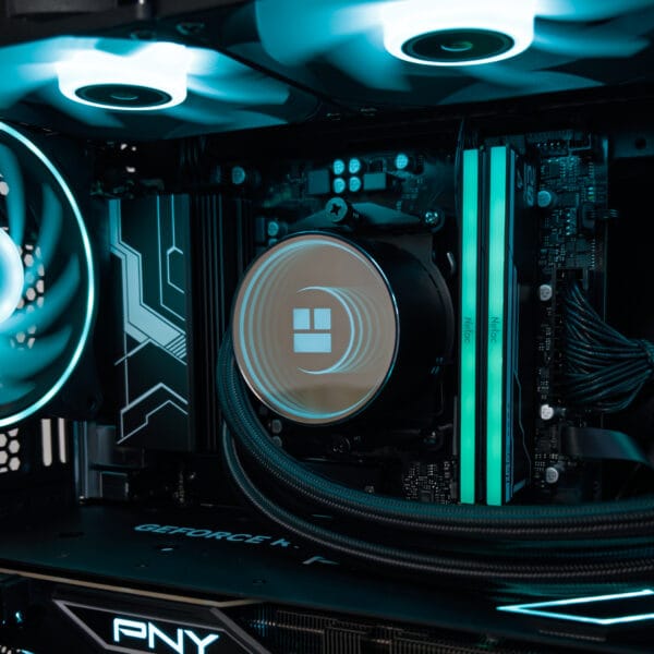 (P962) Stacionarus žaidimų-darbo kompiuteris Ryzen 7 7800X3D B850M WIFI 32GB DDR5 1TB NVMe SSD RTX 5060 Ti 16GB - Image 3