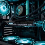 (P962) Stacionarus žaidimų-darbo kompiuteris Ryzen 7 7800X3D B850M WIFI 32GB DDR5 1TB NVMe SSD RTX 5060 Ti 16GB - Image 5