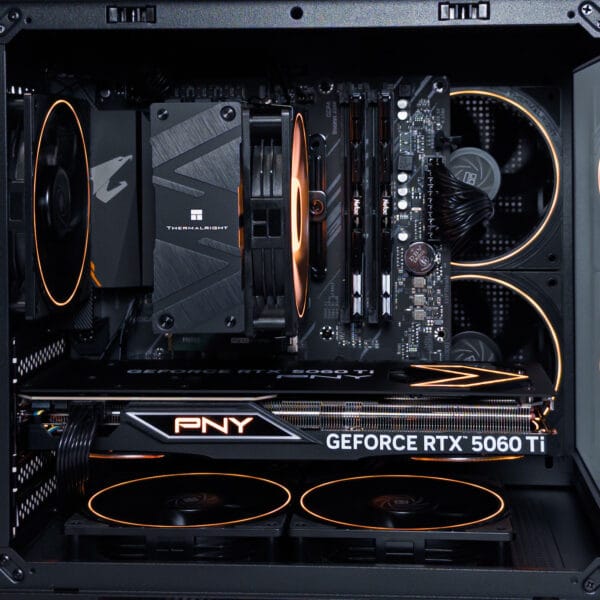 (P964) Stacionarus žaidimų-darbo kompiuteris Ryzen 7 5700X B550M WIFI 32GB DDR4 1TB NVMe SSD RTX 5060 Ti 16GB - Image 2