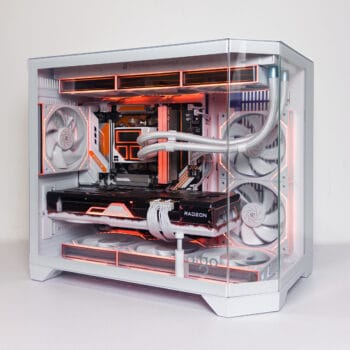 (P755W) Stacionarus žaidimų-darbo kompiuteris Ryzen 5 9600X B850M WIFI 32GB DDR5 1TB NVMe SSD RX 7700 XT 12GB