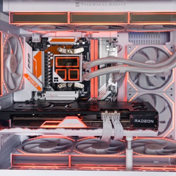 (P755W) Stacionarus žaidimų-darbo kompiuteris Ryzen 5 9600X B850M WIFI 32GB DDR5 1TB NVMe SSD RX 7700 XT 12GB - Image 2