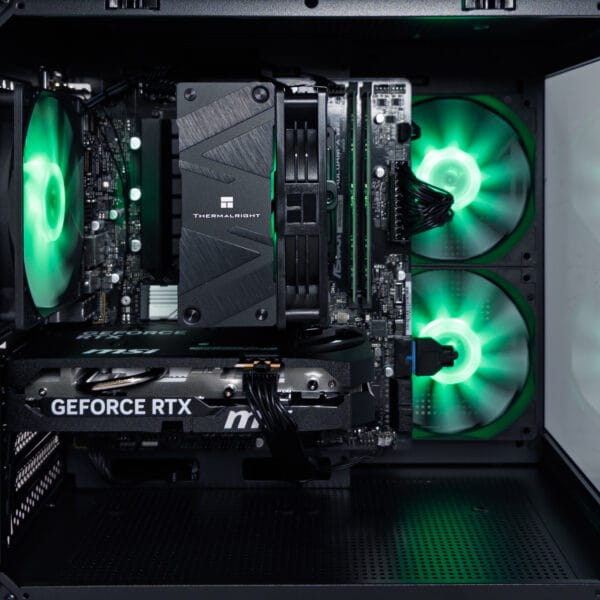 (P969) Stacionarus žaidimų-darbo kompiuteris Ryzen 5 8400F A620M 16GB DDR5 1TB NVMe SSD RTX 5060 8GB - Image 2