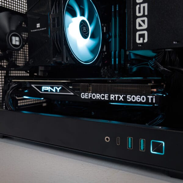 (P970) Stacionarus žaidimų-darbo kompiuteris Ryzen 5 8700F B850M 32GB DDR5 1TB NVMe SSD RTX 5060 Ti 16GB - Image 4