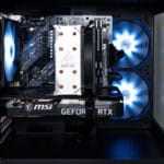 (P971) Stacionarus žaidimų-darbo kompiuteris Ryzen 5 5500 A520M 16GB DDR4 500GB NVMe SSD RTX 3060 Ti 8GB - Image 2