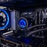 (P954) Stacionarus žaidimų-darbo kompiuteris Ryzen 7 9850X3D B850 32GB DDR5 1TB NVMe SSD RX 9070 XT 16GB - Image 3