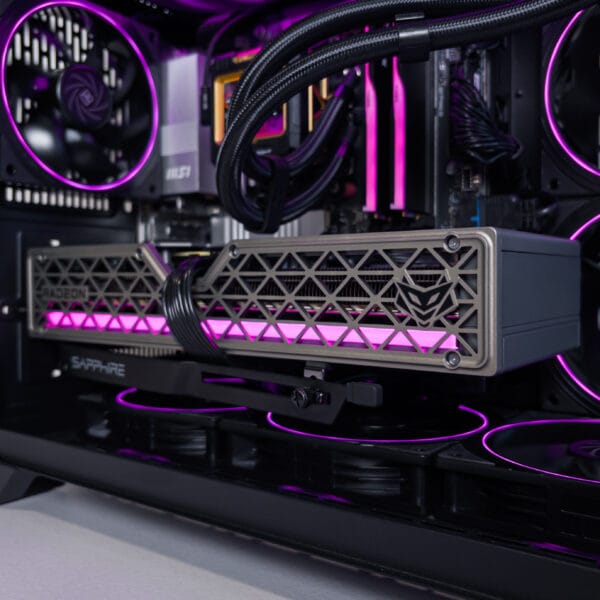 (P755) Stacionarus žaidimų-darbo kompiuteris Ryzen 7 7700 B850 WIFI 32GB DDR5 1TB NVMe SSD RX 7800 XT 16GB - Image 5