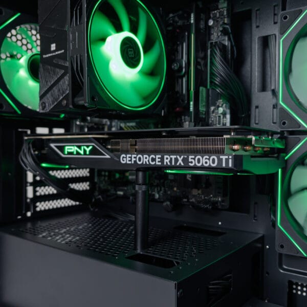 (P999) Stacionarus žaidimų-darbo kompiuteris Ryzen 5 7500F A620M-X WiFi 16GB DDR5 1TB NVMe SSD RTX 5060 Ti 16GB - Image 4