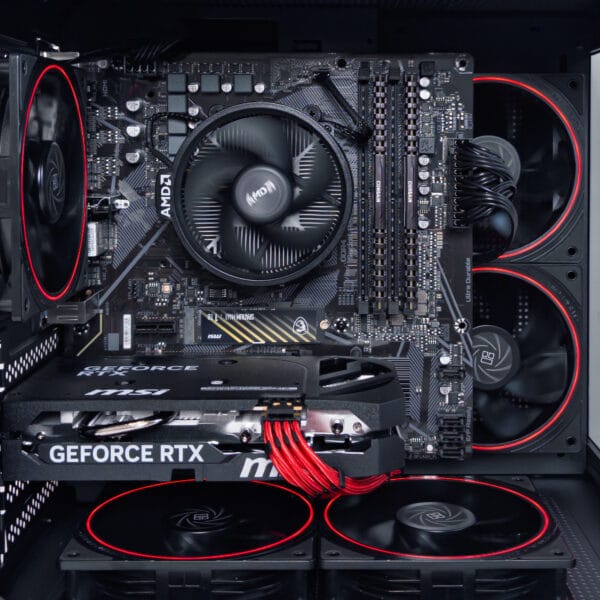 (P995) Stacionarus žaidimų-darbo kompiuteris Ryzen 5 5500 A520M WiFi 16GB DDR4 1TB NVMe RTX 5060 8GB - Image 2