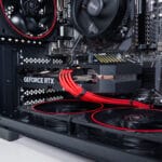 (P995) Stacionarus žaidimų-darbo kompiuteris Ryzen 5 5500 A520M WiFi 16GB DDR4 1TB NVMe RTX 5060 8GB - Image 4