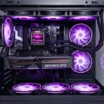 (P996) Stacionarus žaidimų-darbo kompiuteris Ryzen 7 7800X3D B850M WiFi 32GB DDR5 1TB NVMe RTX 5070 12GB - Image 2