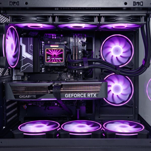 (P996) Stacionarus žaidimų-darbo kompiuteris Ryzen 7 7800X3D B850M WiFi 32GB DDR5 1TB NVMe RTX 5070 12GB - Image 2