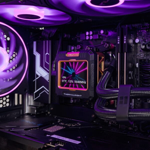 (P996) Stacionarus žaidimų-darbo kompiuteris Ryzen 7 7800X3D B850M WiFi 32GB DDR5 1TB NVMe RTX 5070 12GB - Image 3