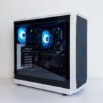 (P983) Stacionarus žaidimų-darbo kompiuteris Ryzen 7 7700 B650 WiFi 32GB DDR5 1TB NVMe RX 9060 XT 16GB