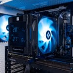 (P983) Stacionarus žaidimų-darbo kompiuteris Ryzen 7 7700 B650 WiFi 32GB DDR5 1TB NVMe RX 9060 XT 16GB - Image 4