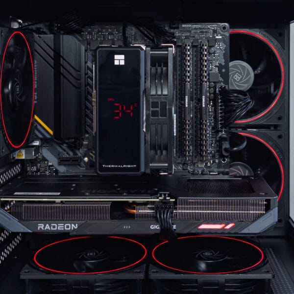 (P986) Stacionarus žaidimų-darbo kompiuteris Ryzen 5 5600 A520M WiFi 16GB DDR4 1TB NVME RX 9060 XT 8GB - Image 2