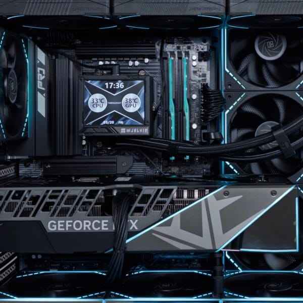 (P989) Stacionarus žaidimų-darbo kompiuteris Ryzen 7 9850X3D B850 WiFi 32GB DDR5 2TB SSD RTX 5070 Ti 16GB DDR7 - Image 2