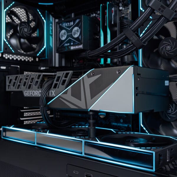 (P989) Stacionarus žaidimų-darbo kompiuteris Ryzen 7 9850X3D B850 WiFi 32GB DDR5 2TB SSD RTX 5070 Ti 16GB DDR7 - Image 5