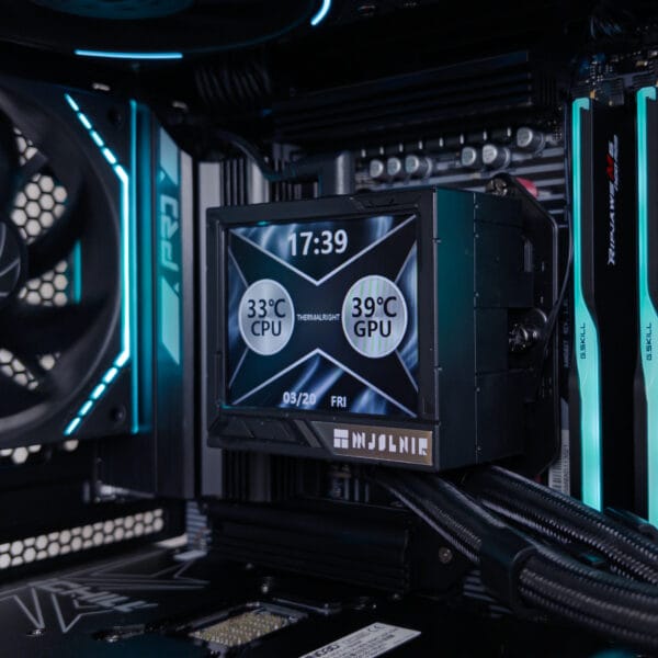 (P989) Stacionarus žaidimų-darbo kompiuteris Ryzen 7 9850X3D B850 WiFi 32GB DDR5 2TB SSD RTX 5070 Ti 16GB DDR7 - Image 3