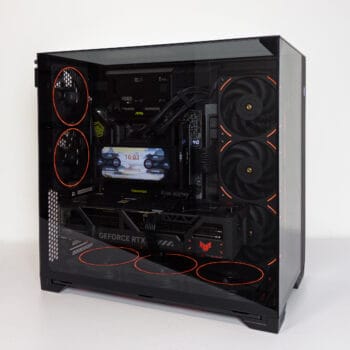 (P933) Stacionarus žaidimų-darbo kompiuteris Ryzen 7 9850X3D X870 WiFi 64GB DDR5 2TB NVMe SSD RTX 5080 16GB