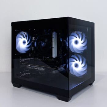 (P978) Stacionarus žaidimų-darbo kompiuteris Ryzen 5 5500 A520M 16GB DDR4 1TB NVMe RX 5700XT 8GB