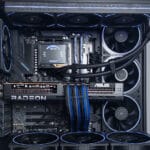 (P954) Stacionarus žaidimų-darbo kompiuteris Ryzen 7 9850X3D B850 WiFi 32GB DDR5 1TB NVMe SSD RX 9070 XT 16GB - Image 2