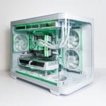 (P950) Stacionarus žaidimų-darbo kompiuteris Ryzen 7 7800X3D B850M WIFI 32GB DDR5 1TB NVMe SSD RTX 5070 12GB