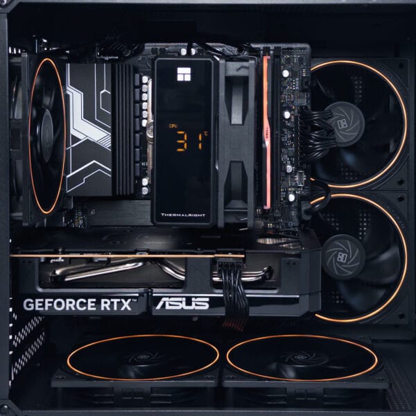 (P994) Stacionarus žaidimų-darbo kompiuteris Ryzen 5 8400F B850M WIFI 16GB DDR5 1TB NVMe SSD RTX 5060 8GB - Image 2