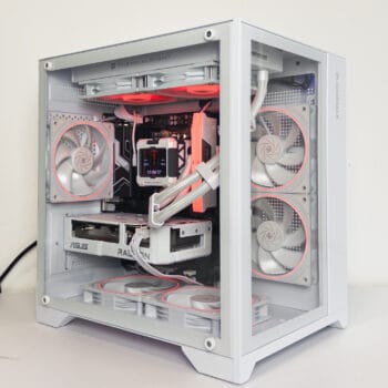 (P958) Stacionarus žaidimų-darbo kompiuteris Ryzen 5 9600X B850M WIFI 32GB DDR5 1TB NVMe SSD RX 9060 XT 16GB
