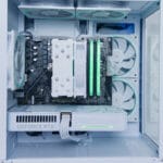 (P966) Stacionarus žaidimų-darbo kompiuteris Ryzen 7 5700 A520M WiFi 16GB DDR4 1TB NVMe SSD RTX 5060 8GB - Image 2