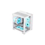 Kompiuterio korpusas Gamemax Infinity Mini WH, M-ATX, baltas