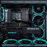 (P843) Stacionarus žaidimų-darbo kompiuteris Ryzen 7 9800X3D B850-E WiFi 64GB DDR5 2TB NVMe SSD RTX 5080 16GB - Image 2