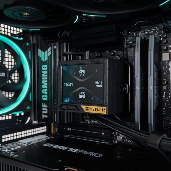 (P843) Stacionarus žaidimų-darbo kompiuteris Ryzen 7 9800X3D B850-E WiFi 64GB DDR5 2TB NVMe SSD RTX 5080 16GB - Image 3