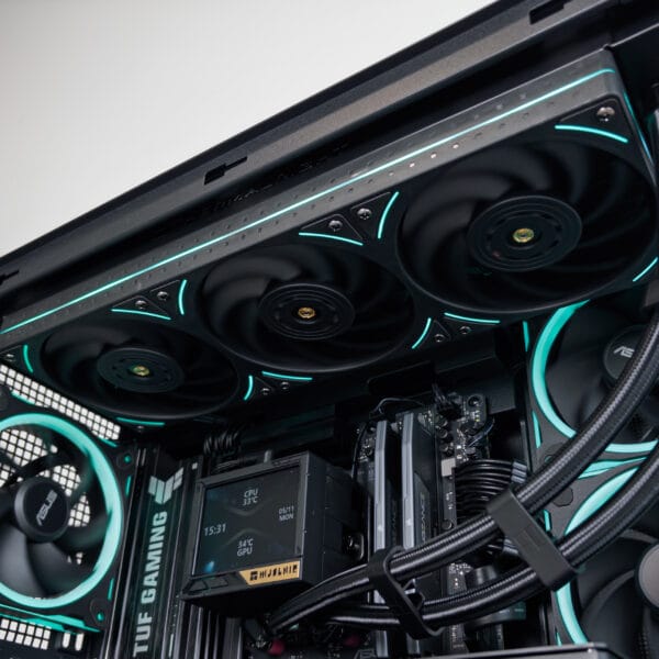 (P843) Stacionarus žaidimų-darbo kompiuteris Ryzen 7 9800X3D B850-E WiFi 64GB DDR5 2TB NVMe SSD RTX 5080 16GB - Image 5