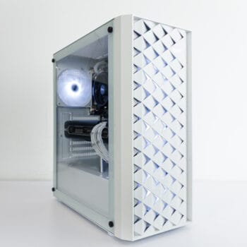 (P981) Stacionarus žaidimų-darbo kompiuteris Ryzen 5 5500 B450 16GB DDR4 512GB NVMe RX 5700 XT 8GB (ATNAUJINTAS)
