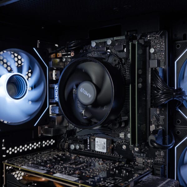 (P978) Stacionarus žaidimų-darbo kompiuteris Ryzen 5 5500 A520M 16GB DDR4 1TB NVMe RTX 2060 SUPER 8GB - Image 3