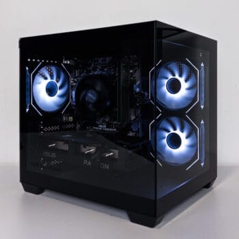 (P997) Stacionarus žaidimų-darbo kompiuteris Ryzen 5 5500 16GB DDR4 1TB NVMe RX 7600 8GB
