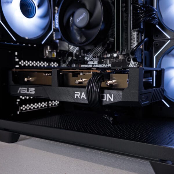 (P997) Stacionarus žaidimų-darbo kompiuteris Ryzen 5 5500 16GB DDR4 1TB NVMe RX 7600 8GB - Image 4